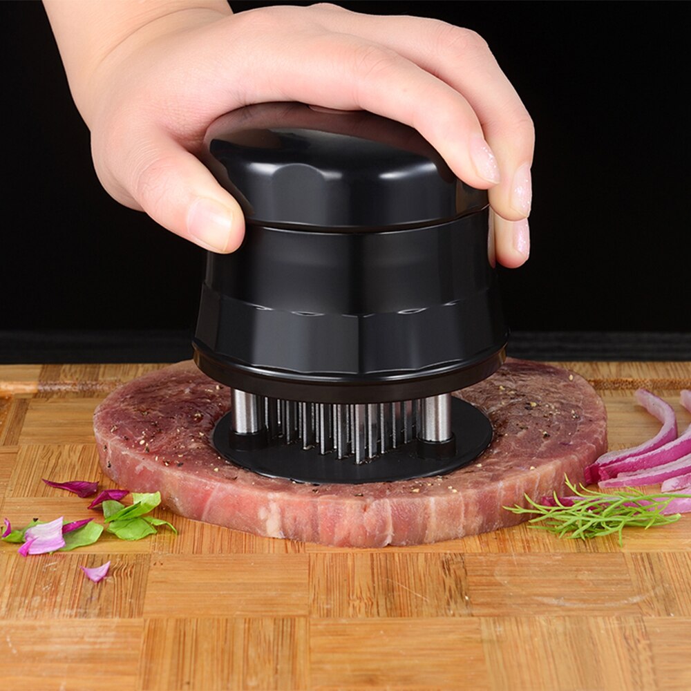 Yrke köttmörare nål kött & fågelverktyg köttmörare hammarpund matlagningsverktyg med plast+ rostfritt stål