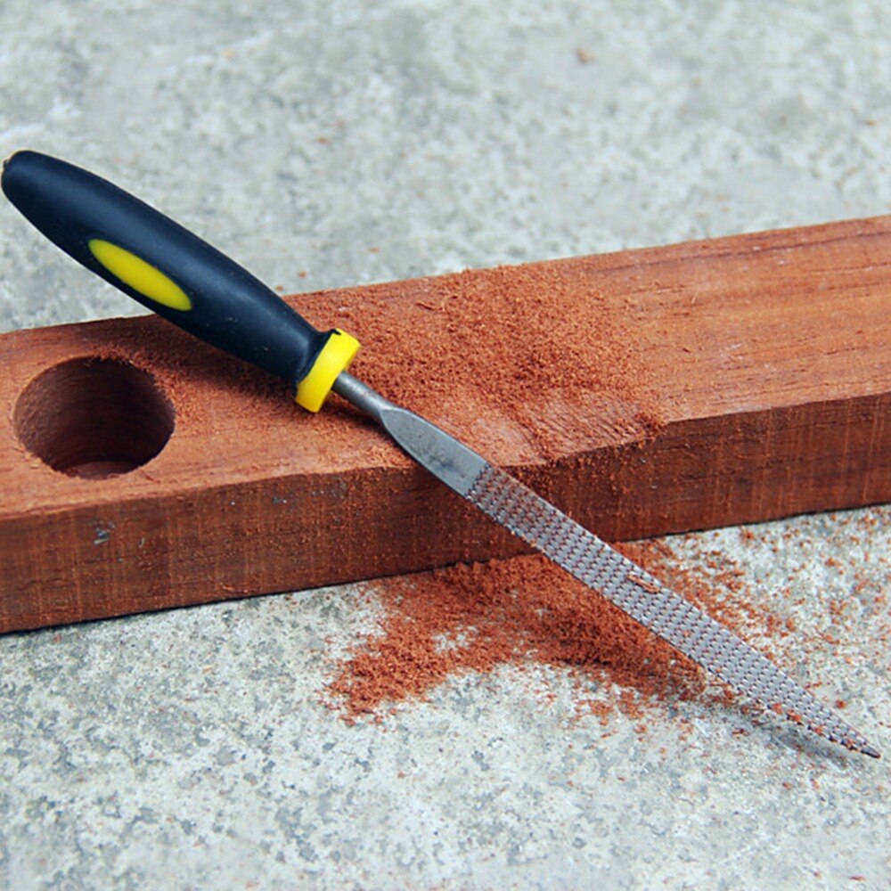 6 stk 140mm mini metal arkivering rasp nål fil træ værktøj hånd træbearbejdning filer værktøj