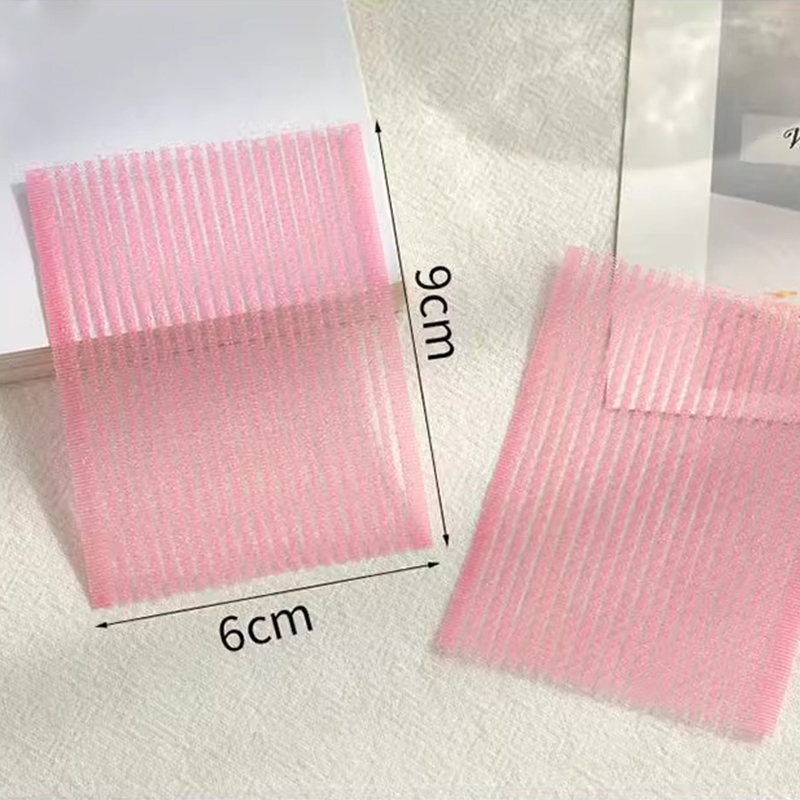 10 Uds. De flequillo de Color sólido, postes de pasta mágica, pegatina para el cabello, Clip para mujer, maquillaje facial, parche de Velcro, accesorios para el cabello, herramientas de estilismo