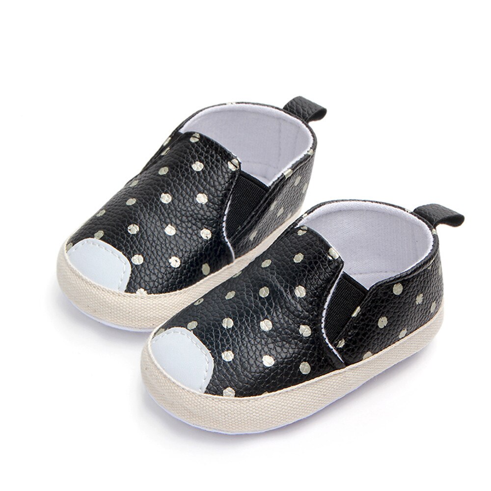 Kawaii-baskets en cuir Pu pour filles | Chaussures à semelles souples de -né, Tenis Bebes , baskets roses pour bébés filles: BK / 13