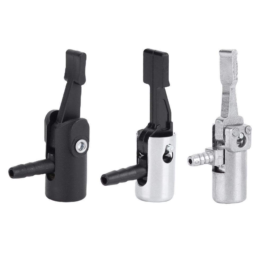 Boquilla de compresor de aire, válvula de inflado de neumáticos de plástico/Metal, mandril de aire de neumático de inflado rápido, 6mm para manguera de aire de automóvil de vehículo de 5-6mm