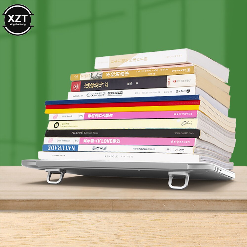 Laptop Stand for Desk Computer Keyboard Stand Riser Aluminum Mini Portable Laptop Stands for Macbook Air/Pro Stand 10-18inch Pc