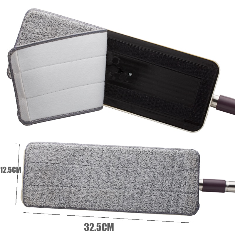 Casa mopa para limpiar el piso y el cubo de microfibra paño de mopa de práctica polvo de la casa limpieza reutilizable herramientas