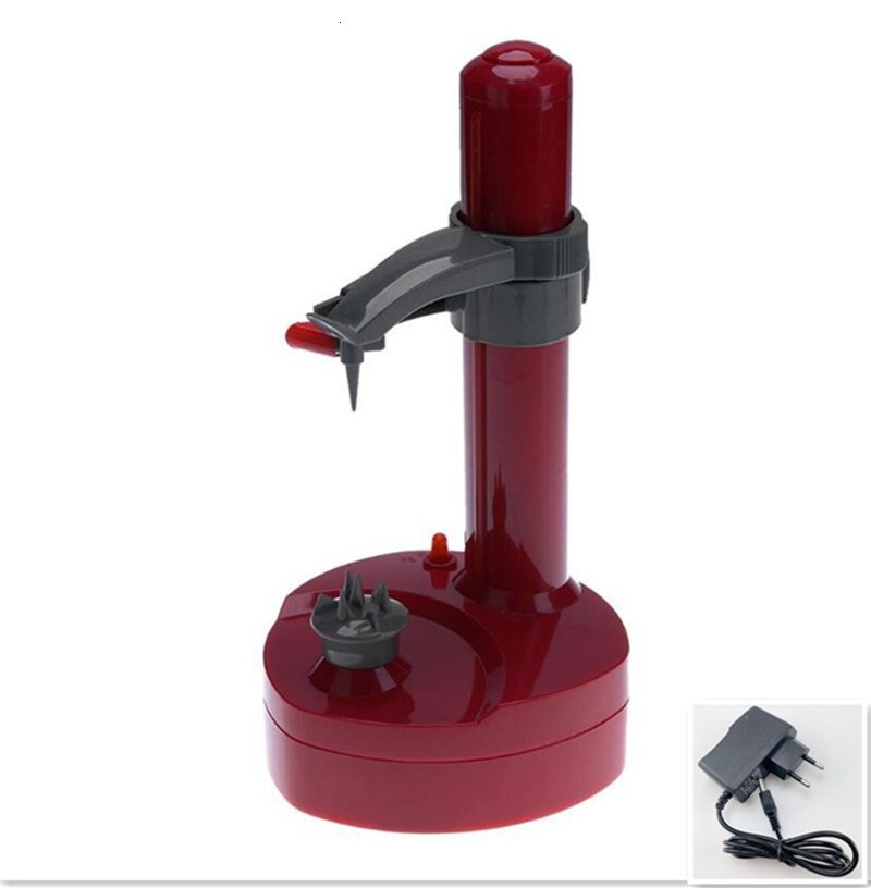 Éplucheur électrique multifonction pour fruits et légumes, en acier inoxydable, automatique, pommes de terre, cuisine, ustensile de cuisine: upgraded version1 / EU