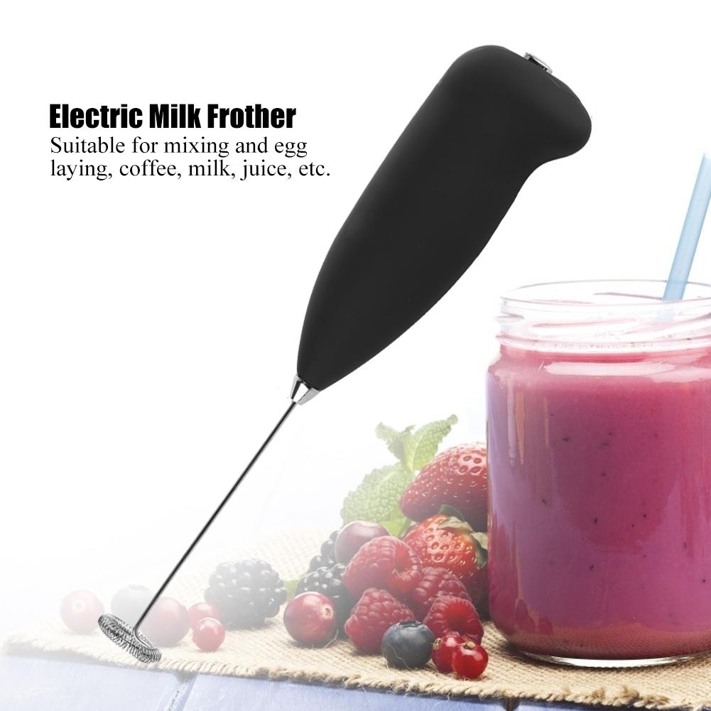 Electric Milk Frother Coffee Frother Foamer Whisk Mixer Stirrer Electric Egg Beater Handheld Milk Coffee Egg Stirring Tool