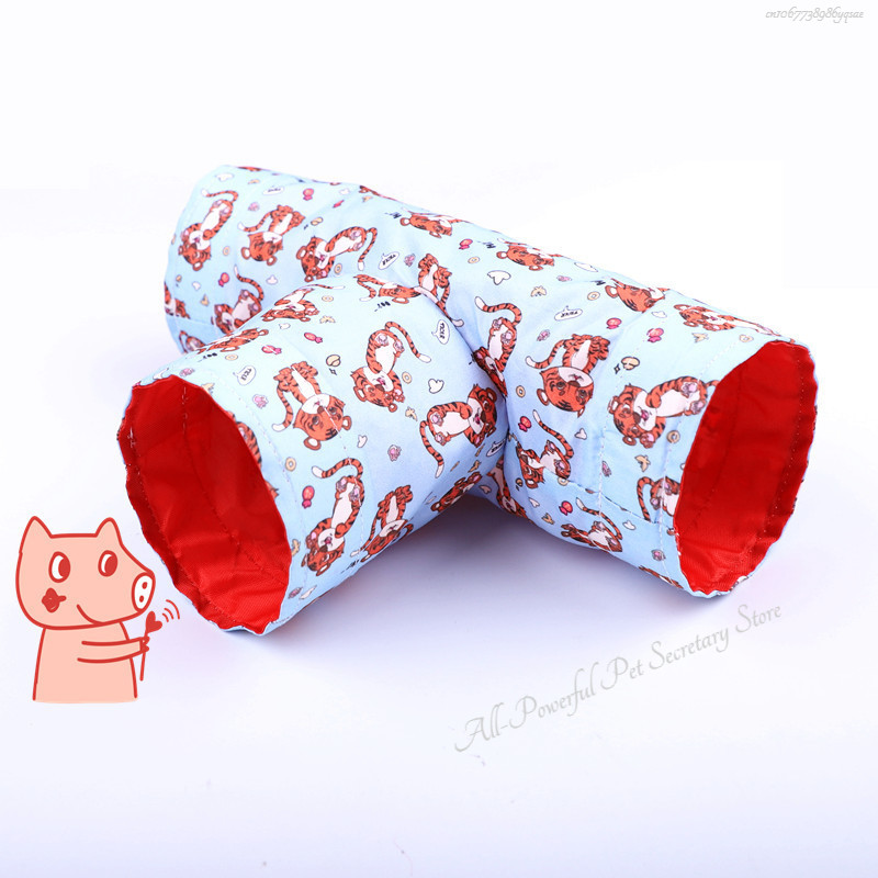 Hamster käFeige Tunnel für Ratte warme Hamster rohr Spielzeug bett KäFeige für Hamster Kaninchen Meers chweinchen Kleintiere