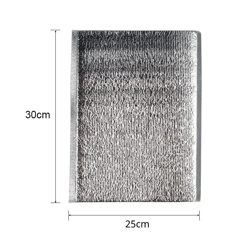 1/10 Pcs Aluminum Foil Insulated Food Storage Ice Bag Thermal Cooler Reusable Lunch Snack Bento Picnic Cold Pouch Organizer
