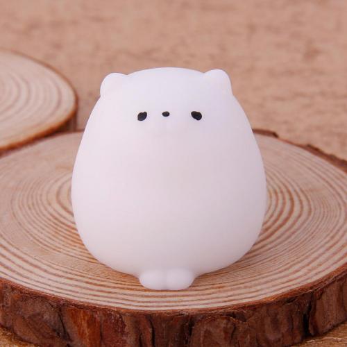 1 stuk schattige cartoon dieren mochi kat knijp le speelgoed langzaam stijgt kind kinderen volwassenen stress verlichten speelgoed zacht knijp af reageren leuk