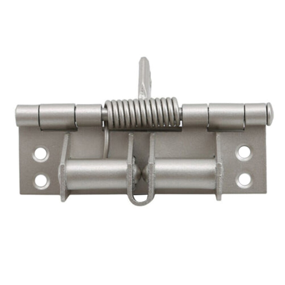 Spring Hinge for Automatic Self Closing Doors Multifunctional Door Closing Hinge GQ: Silver
