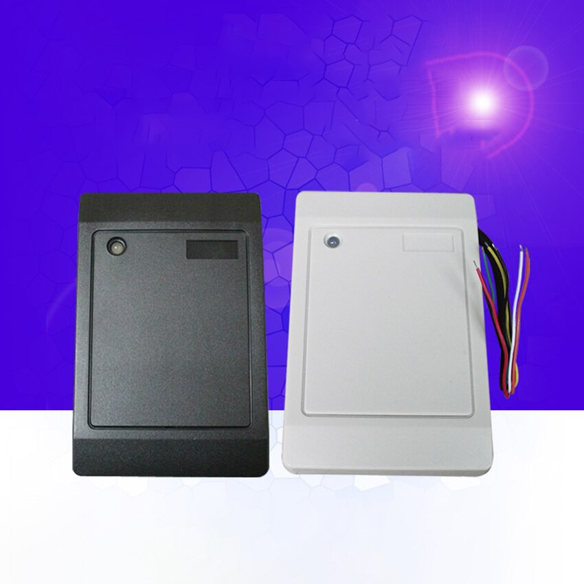 RFID Card Reader Without Keypad WG26/34 Access Control RFID Reader Waterproof Door Access Card Reader With LED Indicator