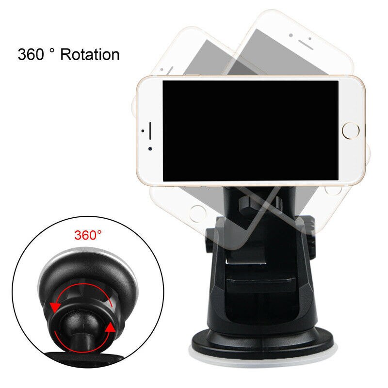 360 Degree Rotation Magnetic Car Dash Mount Dock Window Dashboard Holder For Cell Phone Tablet GPS