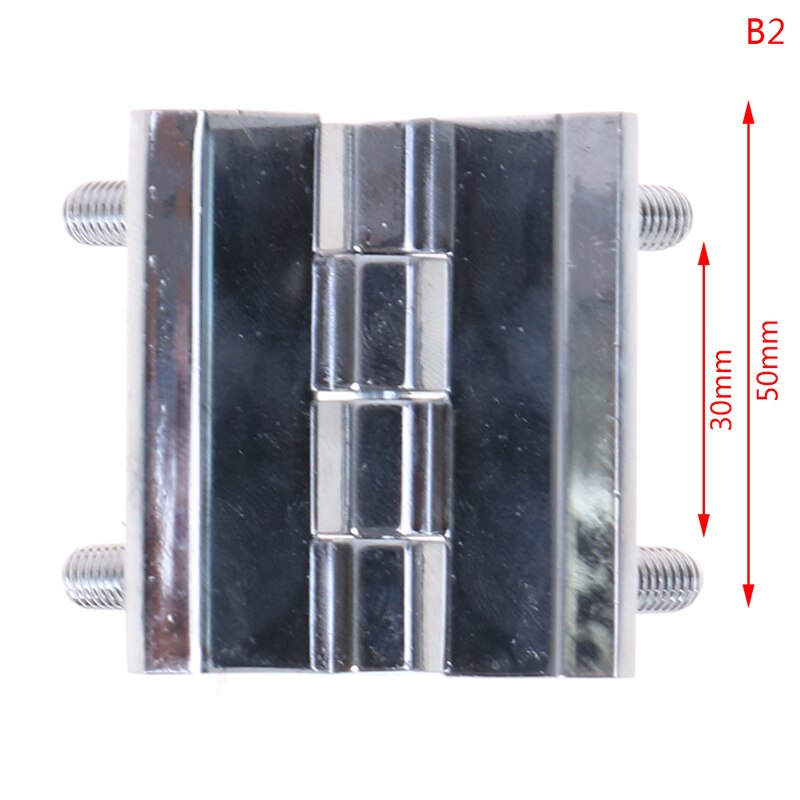Zinc Alloy Industrial Cabinet Hinge Thickening Electric Power Box Metal Case Door Clamp Hinge With Screw Fixed Hardware: B2