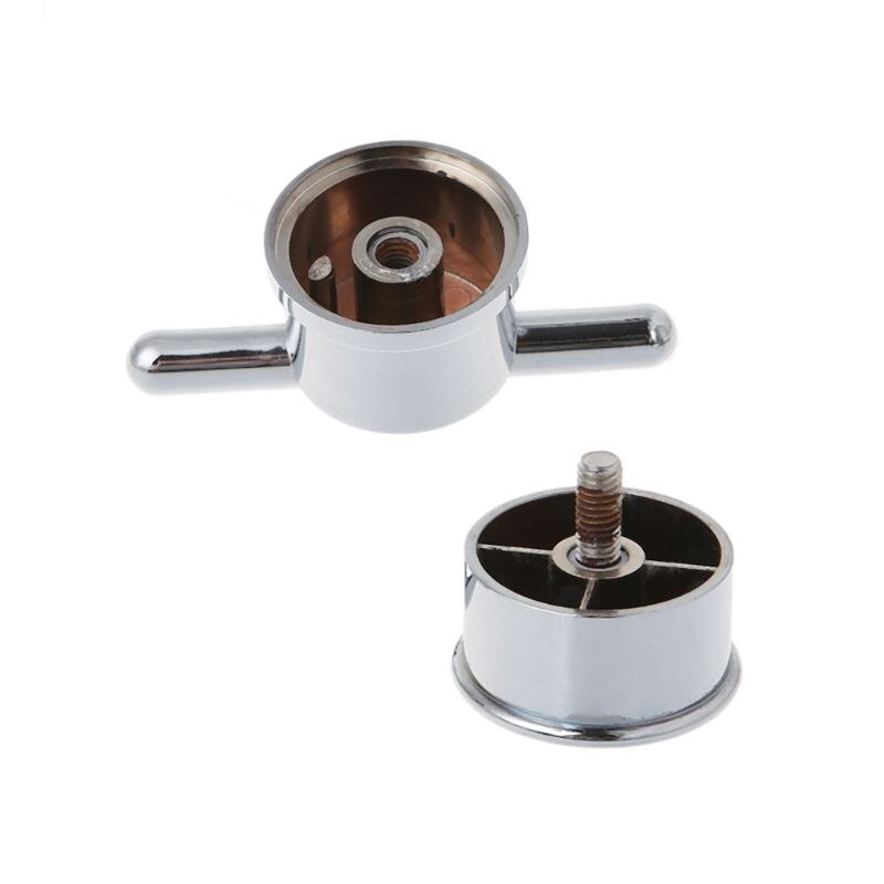 Electroplated Plastic Single Hole Shower Door Knob Handle For Interior Furniture Shower Cabin