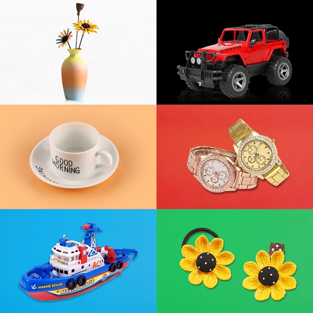 30CM LED MINI Ring Folding Light Box Photo background Softbox for Photo Studio for Photography backdrops for Shooting Background