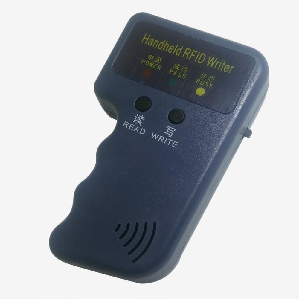 Handhållen 125 khz  em4100 rfid kopiator skrivare duplikator programmerare läsare kompatibel med  em4305 t5577 cet 5200 en4305