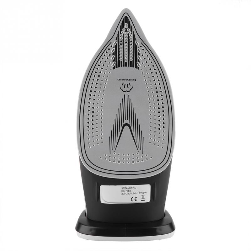 220 V 2200 W żelaza elektryczne żelazko parowe na sucho na mokro robić prasowania Plancha pary Para Ropa na ubrania urządzenia gospodarstwa domowego najwyższej jakości