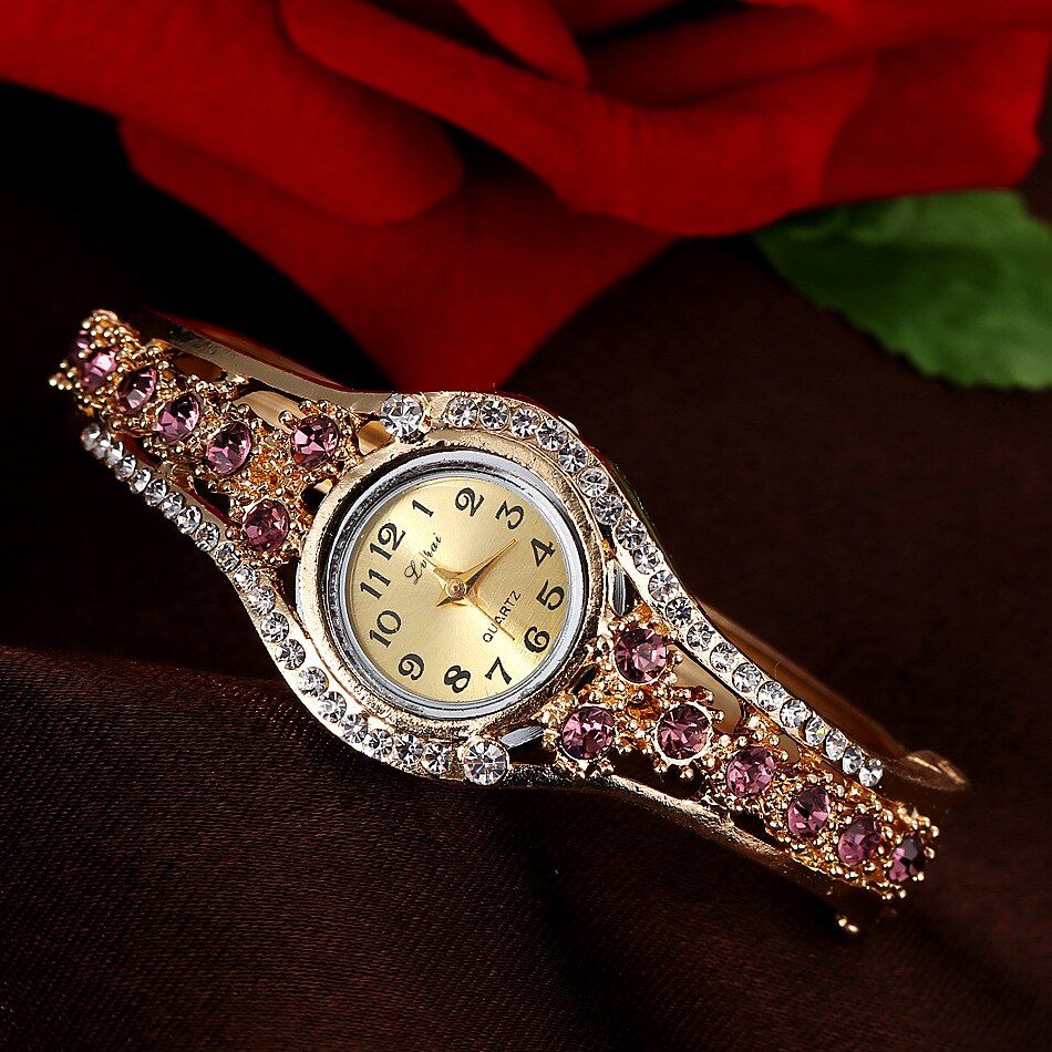 Stylish Watch Rhinestone Watches for Women Luxury Women Watches Watch Quartz Watches Bracelet Watch Ladies Relojes Para Mujer