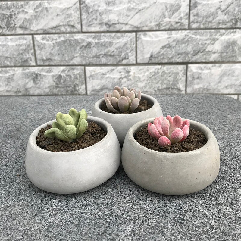 Concrete Planter Molds Cement Beton Flower Pot Molds Garden Pot Molds