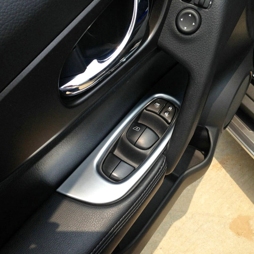 Auto Zubehör Für Nissan Qashqai J11 Schurke Sport Tür Armlehne Fenster Aufzug Schalter Abdeckung trimmen