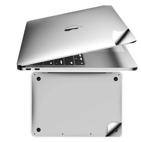 for MacBook Air 15 A2941 13 M2 A2681 Pro 14 16 M3 sticker protect film Palms Guard Rest Cover+Trackpad /body Protect Skin: Orange / 11"