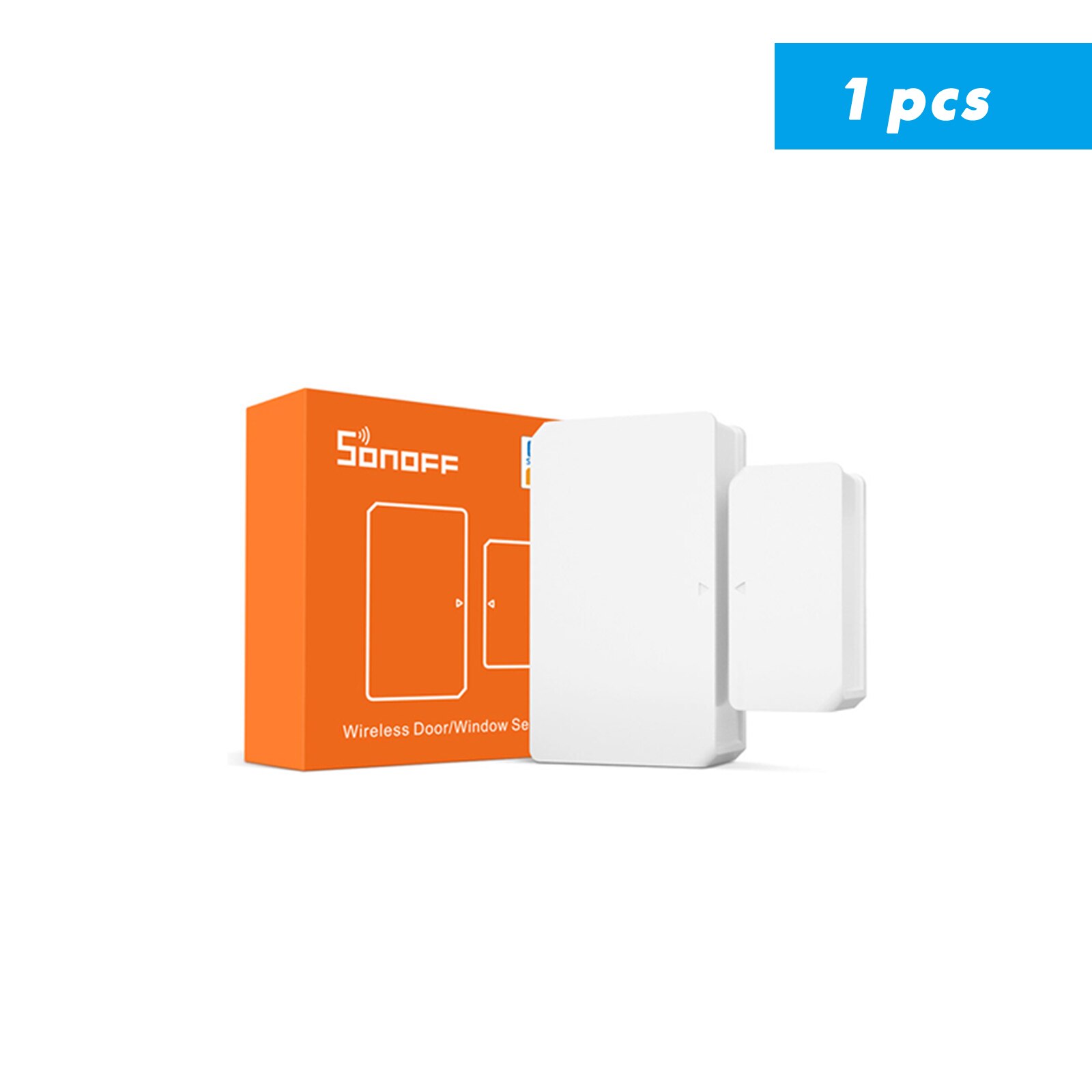 SONOFF Zigbee Tür Fenster Sensor SNZB 04, Arbeit Mit SONOFF ZBBridge Zigbee Brücke, Zuhause Assistent über Zigbee2mqtt: SNZB04-1Stck