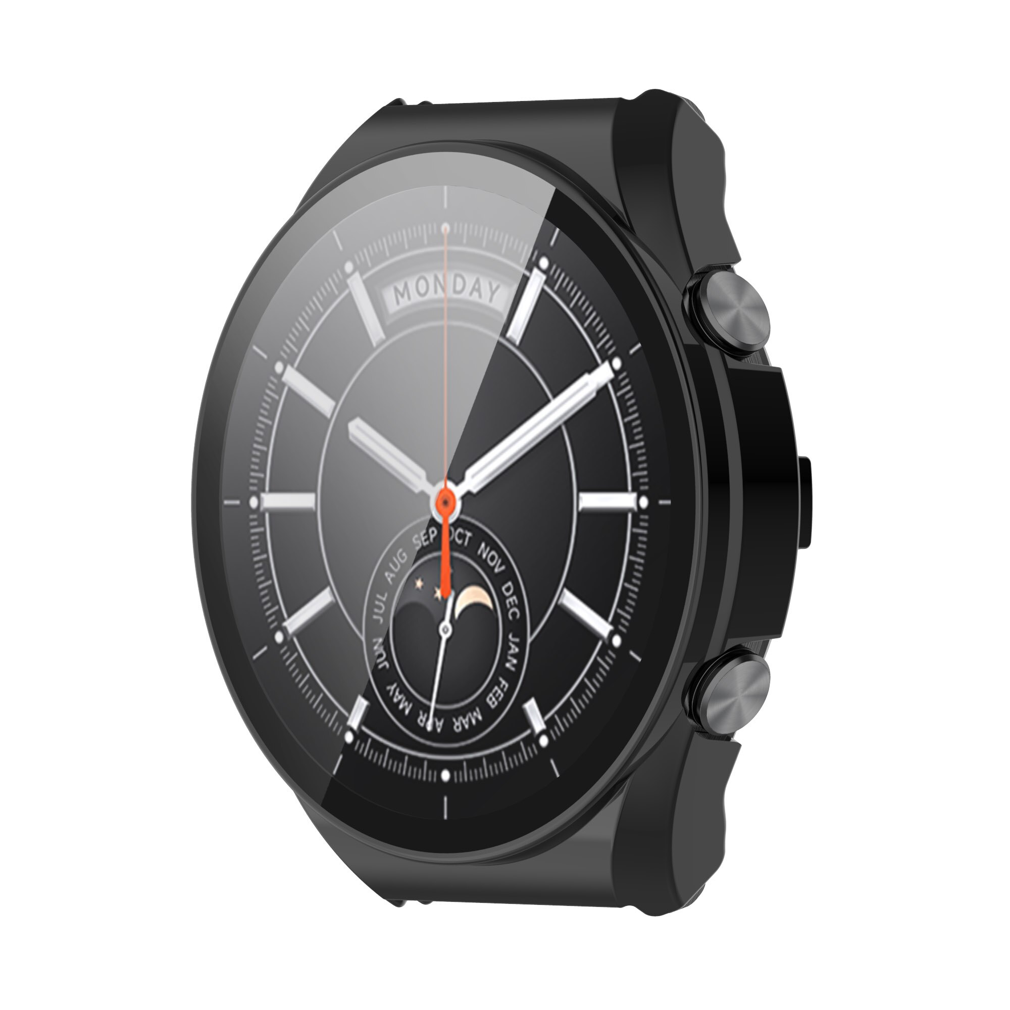 Helskärmsskydd för xiaomi watch  s1, smartwatch-fodral, datorskal med glasfilm för mi watch lite-tillbehör