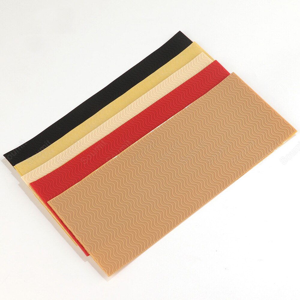 Protector de suelas de goma para zapatos, pegatinas de plantillas autoadhesivas antideslizantes para mujer, almohadillas de repuesto para reparación de suela de tacón alto