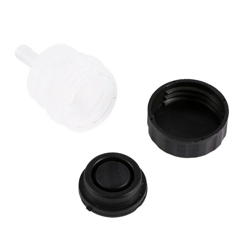 Universal 45mm Motorcycle Rear Brake Master Cylinder with Fluid Reservoir for Pit Dirt Quad ATV Bike