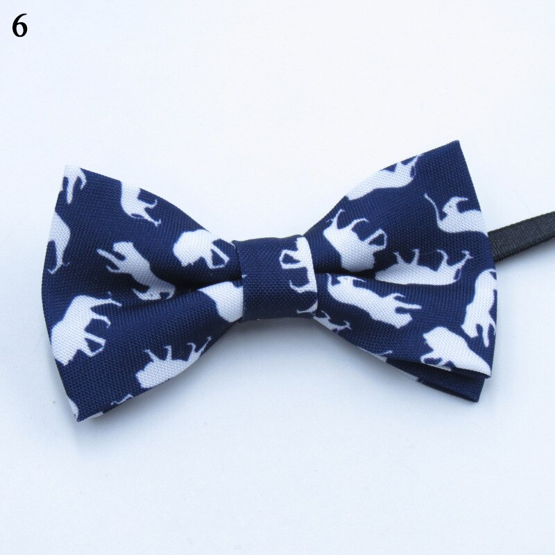Children Man Polyester Bow Tie Kid Classical Bowties Lion Butterfly Party Pet Bowtie Ties: 6