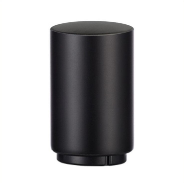 Ouvre-bocal en forme de 8, ouvre-bouteille facile à saisir, couvercle torsadé, ouverture rapide, cuisson, utilisation quotidienne pour les mains faibles et l&#39;arthrite: pure black