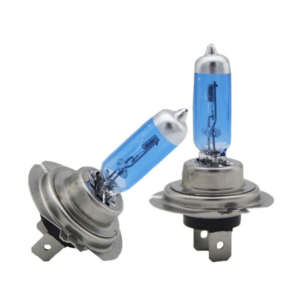 Tops 2 Stuks Heldere H7 Auto Koplampen 100W 12V 6000K Gas Halogeen Ultra Wit Licht Lamp auto Lamp Koplampen Auto Accessoires