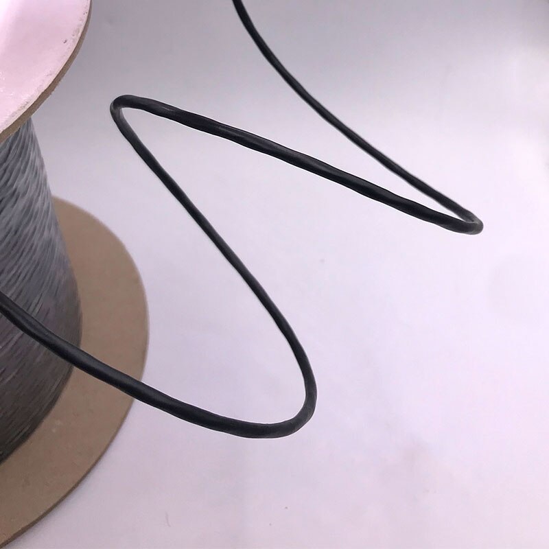 2 Core Cable Internal Connection Wire of Cabinet Twisted Pair Black Aluminum Foil Shield Earphone Microphone Audio Signal Line