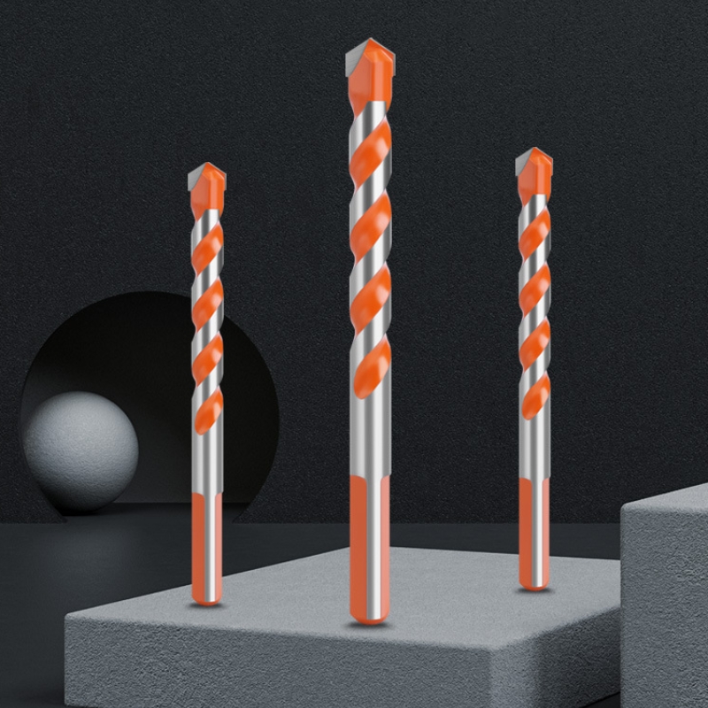 5PCS 4-12mm Tungsten Carbide Masonry Drill Bit Set for Metal Steel Porcelain Ceramic Tile Concrete Brick Wood Drilling Tools