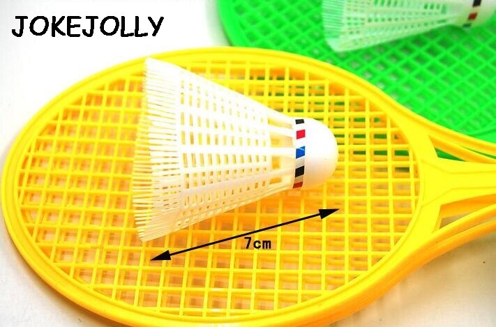 1 Set Strand Tennis Kids Dual Tennisracket Bal Set Outdoor Sport Mini Badminton Racket Voor Kinderen Strand Rack LYQ
