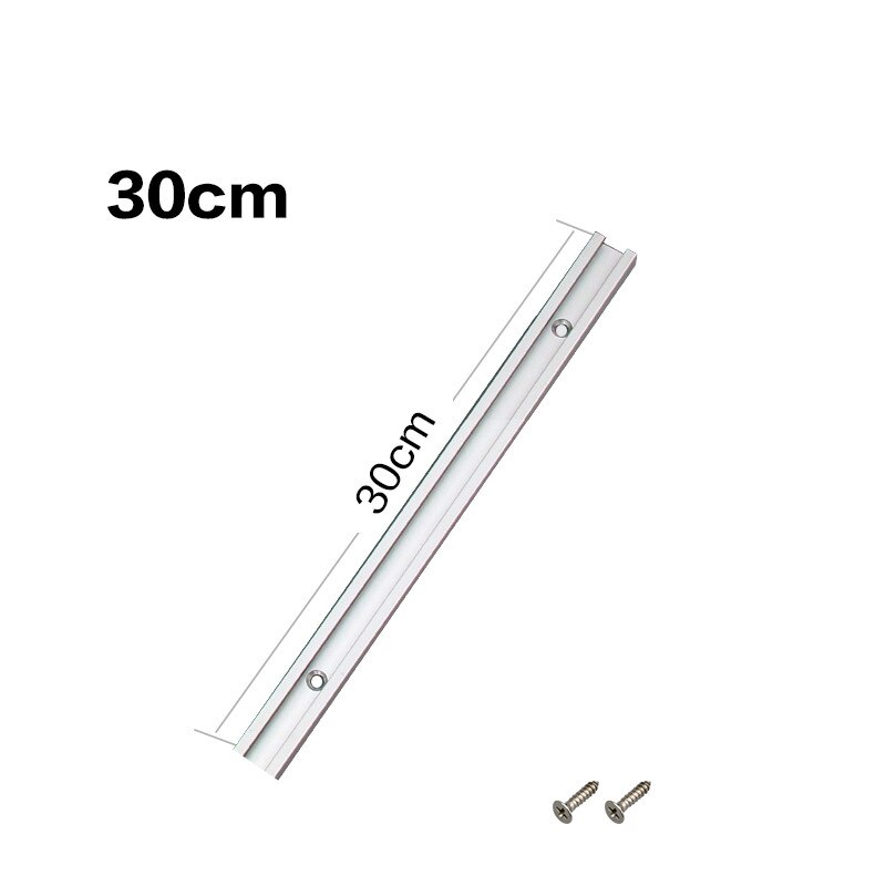 Rail d'onglet t-track 19x9.5mm pour scie de Table, outil de menuiserie: 300mm