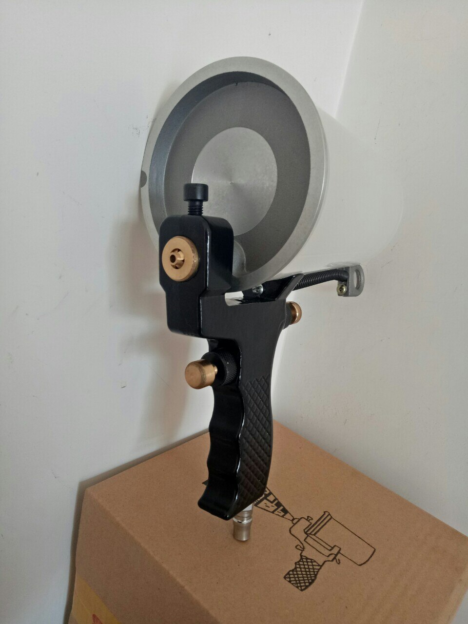 Pistolet à Air Gel manteau pulvérisateur résine renforcé de fibres plastique FRP peinture outils buse Regualator Gelcoat décharge résine à main