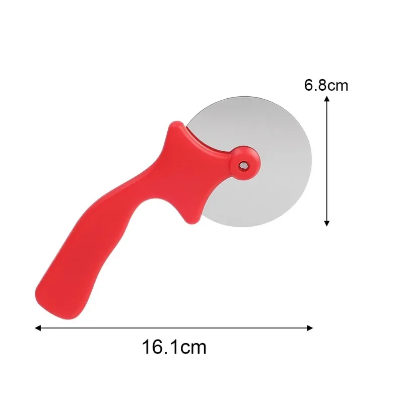 Pizza Rad Cutter 304 Stahl rollen Messer Gebäck Teig Schneider Rolle DIY Keks Backen Werkzeuge Manuelle Nudel Rolle Küche Werkzeug