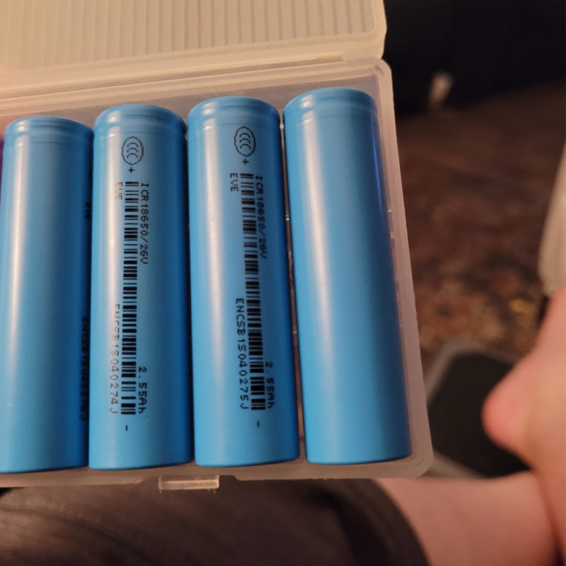 2-50 stks EVE 26 V ICR 18650 Batterij 2550 mAh CDR 7.5A 3.6 V Platte Top Batterij Oplaadbare Lithium-ion Mobiele Voor DIY Batterij
