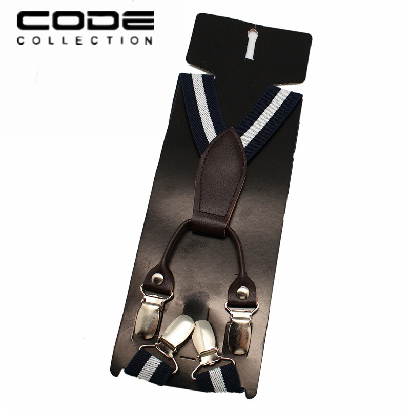 Tirantes Vintage a rayas para niños, camisa clásica con tirantes de 4 clips para niño y niña, camisa elástica, soporte ajustable para camisa
