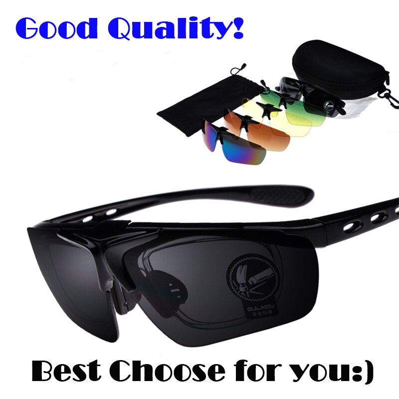 Mode 9 in Een Sport Zonnebril Set Professionele outdoor Goggle Eyewear zonnebril