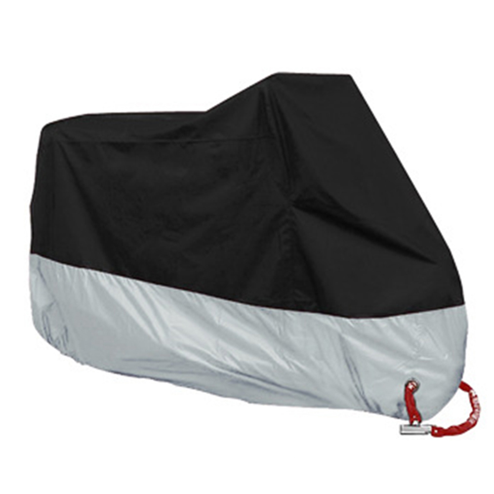 Motorcycle Cover For Motorbike Funda Moto Bike All Season Waterproof Dustproof UV Protective Outdoor Indoor Motocross Rain Cover: XL / Beige