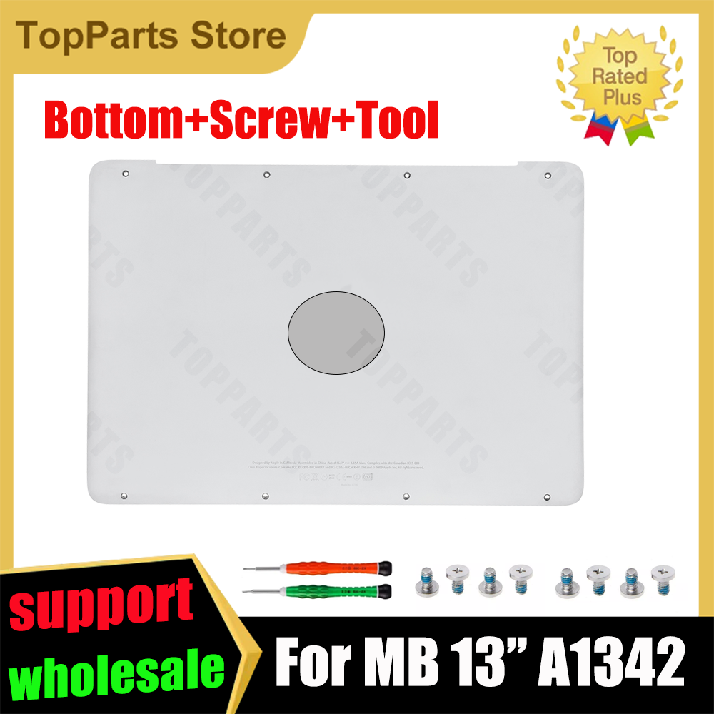 Genuine A1342 White Lower Base Case With Screw Tool For Macbook 13" A1342 Bottom Cover Case Years MC207 MC516