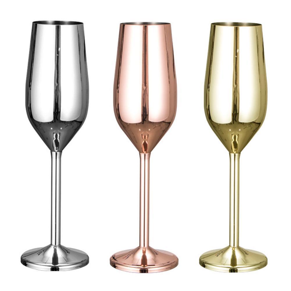 Teräs samppanjakuppi viinilasi cocktail lasi viinibaari kulta ravintola lasi pikari juomavälineet työkalut
