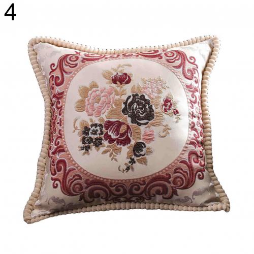 Jeter taie d'oreiller 60*60 dentelle brodé carré taies d'oreiller oreillers décoratifs canapé-lit oreiller housse de coussin jeter taie d'oreiller s: 04