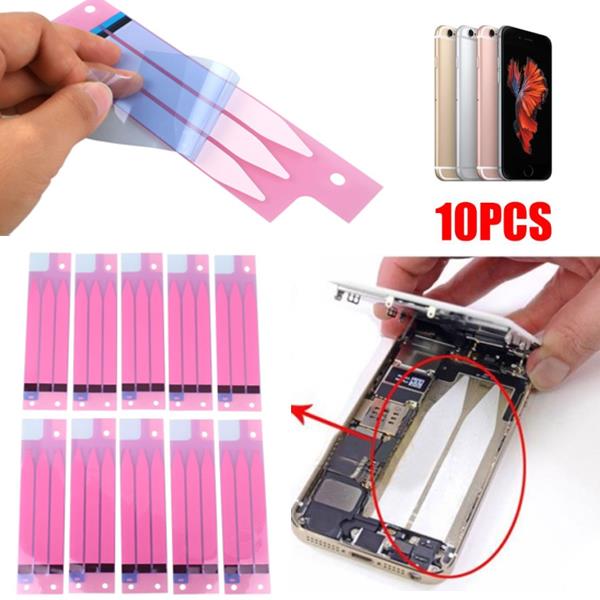 10Pcs Voor Iphone 6S Rekbaar Batterij Dubbelzijdig Adhesive Sticky Tape Dikke