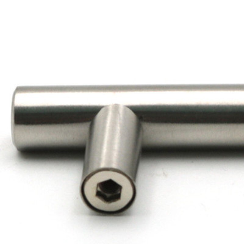 50mm to 500mm rostfria köksdörrsskåp t bar handtag dragknopp skåp knoppar möbelhandtag skåp lådhandtag