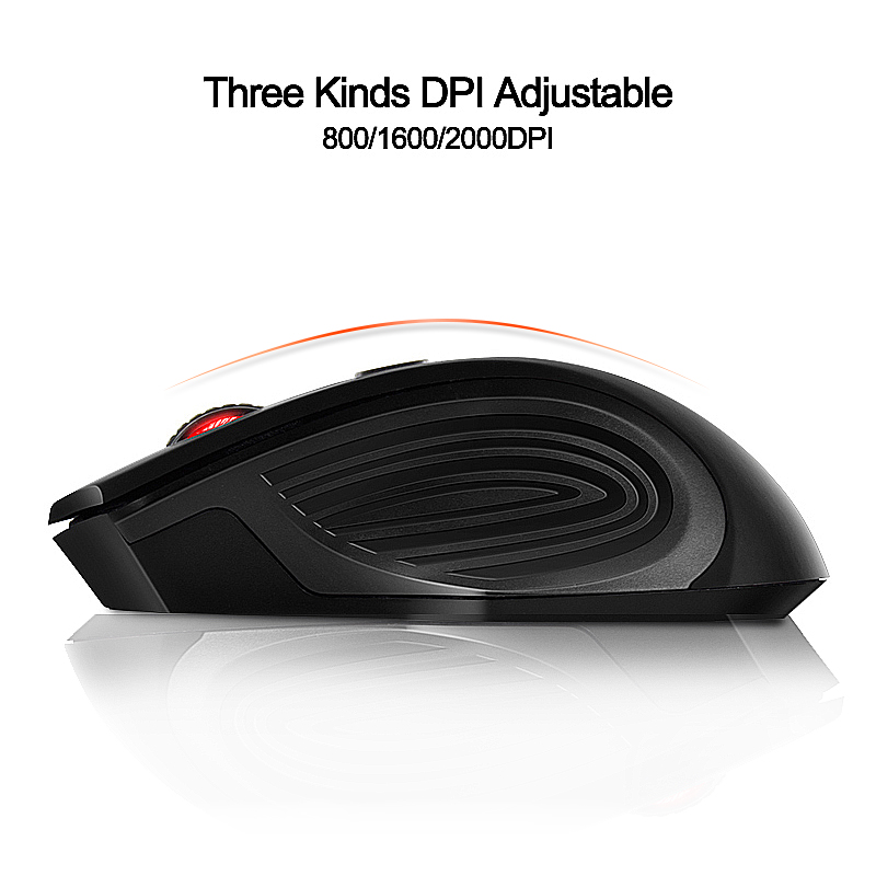 IMice Drahtlose Maus 4 Tasten 2000DPI Mause 2,4G Optische USB Stille Maus Ergonomische Mäuse Wireless Für Laptop PC computer Maus