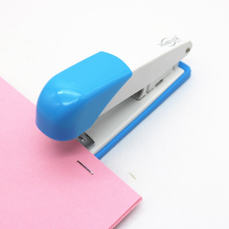 Huapuda Manual Metal Standard Stapler Hand Operated Stapler Staple Labor-saving/Effortless School/Home/Office Stapler Stationery