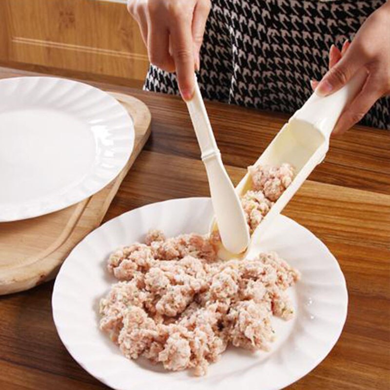 Kitchen DIY Meatball Machine Household Food Tools Fishball Processing Spoon Kitchen Gadgets