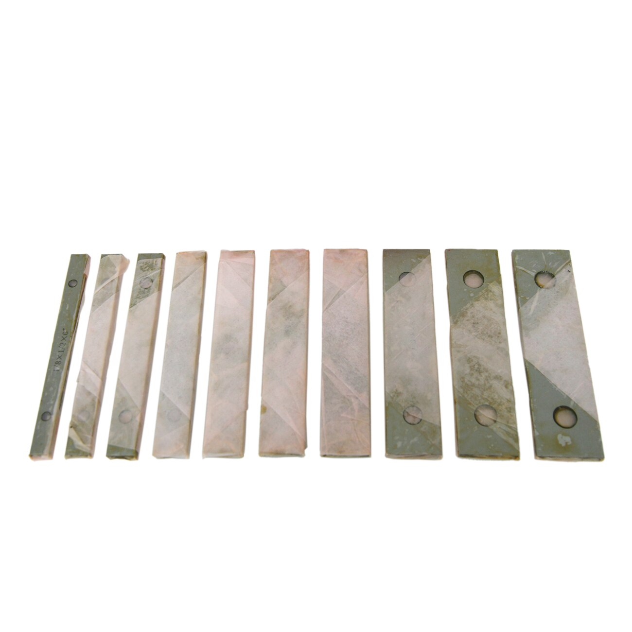 1/8" Steel Parallel Set 10 Pair 0.0002" Hardened 1/8" x 6" Suit Milling Thin